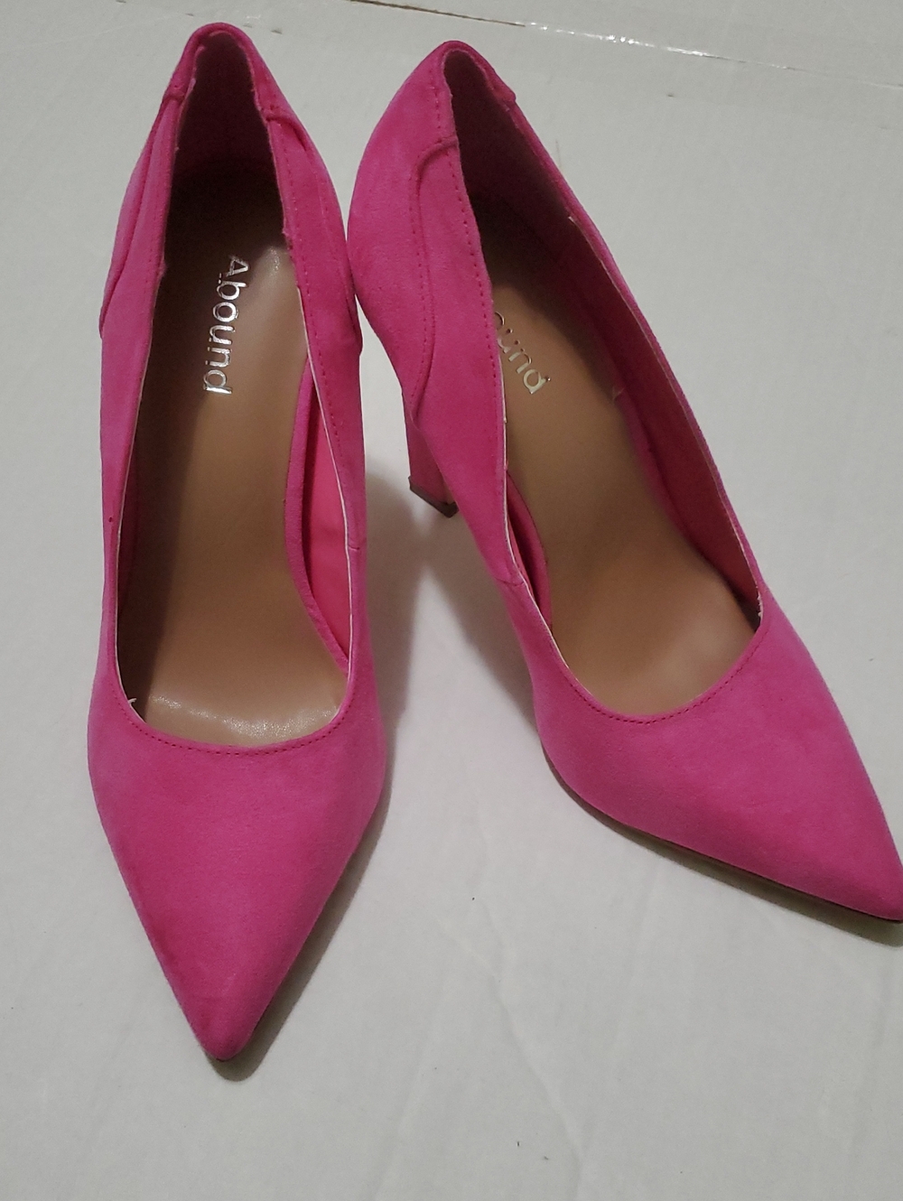 Abound Abnattie Fab Fuchsia Classic Pointed-Toe Stiletto Heels Pumps 5 M